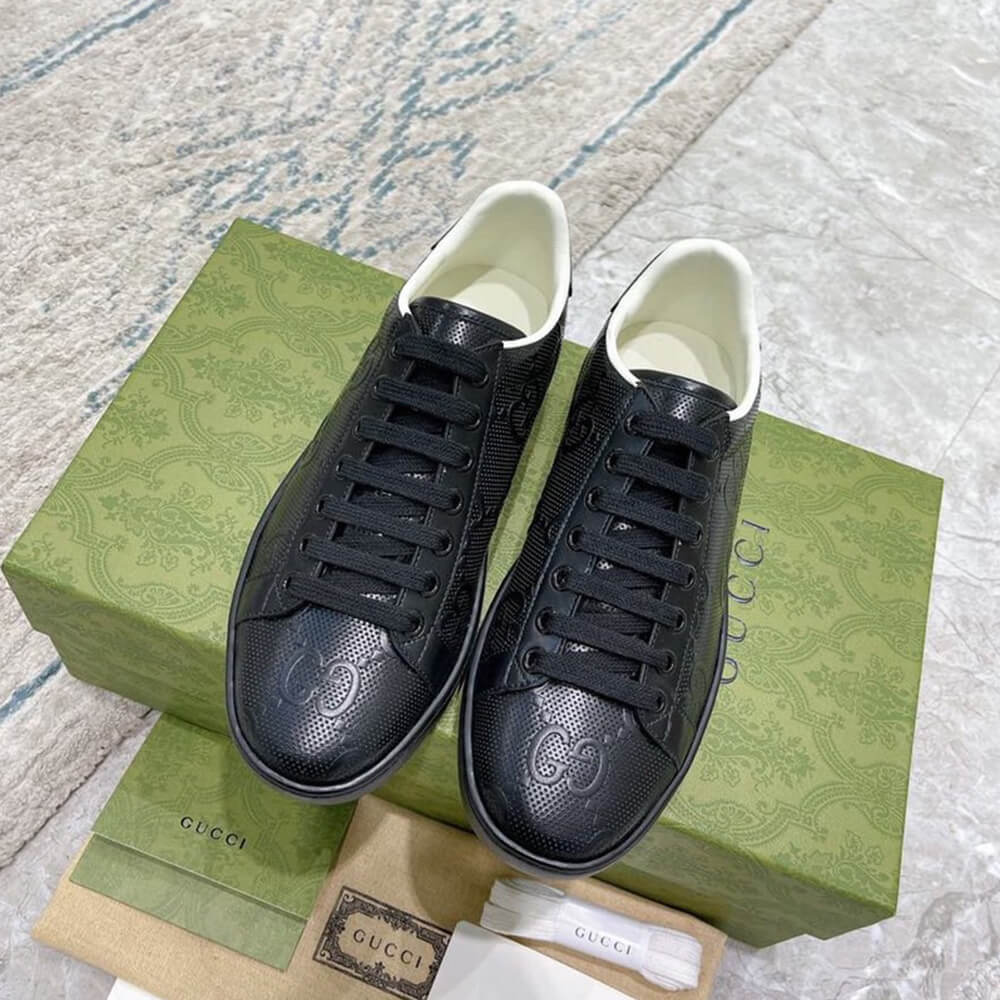 Men s Ace GG embossed sneaker